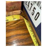 Large Wicker Storage Chest with Metal Corner Latch - Vintage Basket Trunk