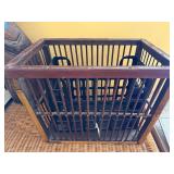 Home Elements Wooden Basket - ITEM 549759