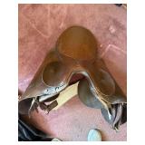 English Saddle - Brown Leather, Dressage/All-Purpose