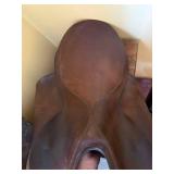 English Saddle - Brown Leather, Dressage/All-Purpose