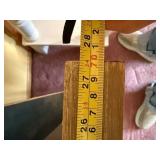 Framed Abstract Floral Painting - Large Square Canvas Artwork