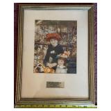 On the Terrace - Framed Print (Vintage Reproduction)