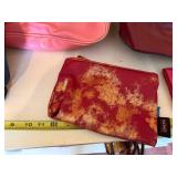 LeSportsac Gold Metallic Tote, Pink Shoulder Bag & Burgundy Croc Satchel