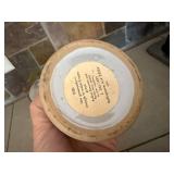 Wisconsin Homestead Canister Set With Blue Bottle Jug, Geometric Vase & Inspirational Plaque