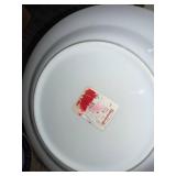 Wedgwood Astor Dinner Plates - England Blue & Gold Border with Floral Accents