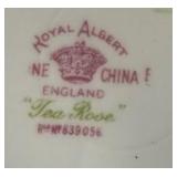 Floral Fine China Tea Set - Pink Roses & Gold Trim (Lefton/Knowles/Royal Albert Tea Rose)