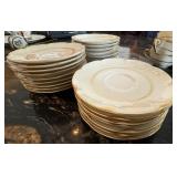 Theodore Haviland Concorde Teacups & Saucers Set - Gold Trim - Made in USA