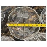 shelf inside Hutch - Mikasa Crystal Glassware Assorted Cut-Pattern Plates, Bowls & Pitcher