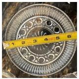 shelf inside Hutch - Mikasa Crystal Glassware Assorted Cut-Pattern Plates, Bowls & Pitcher