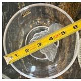 shelf inside Hutch - Mikasa Crystal Glassware Assorted Cut-Pattern Plates, Bowls & Pitcher