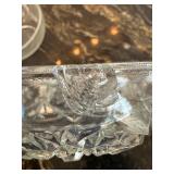 shelf inside Hutch - Mikasa Crystal Glassware Assorted Cut-Pattern Plates, Bowls & Pitcher