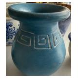 Dining Room - Blue & White Chinese Porcelain Vases & Planters Collection with Dragon Spoon