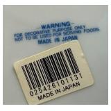 Dining Room - Grosvenor Bone China Blue & White Transferware - White House Plate & Holland Windmill Tile