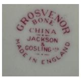 Dining Room - Grosvenor Bone China Blue & White Transferware - White House Plate & Holland Windmill Tile