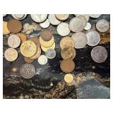 Kitchen Bar - World Coin Mix - Assorted UK, European & Commonwealth Currencies