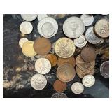 Kitchen Bar - World Coin Mix - Assorted UK, European & Commonwealth Currencies