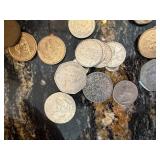 Kitchen Bar - World Coin Mix - Assorted UK, European & Commonwealth Currencies