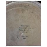 Roseville Planter Set - 3-Piece Blue Stripe Creamware, USA