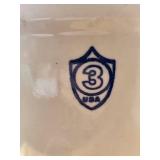 Ceramic Planter Pot With 3 USA Logo - Large 12 in Tall