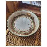 Ceramic Planter Pot With 3 USA Logo - Large 12 in Tall