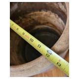 8-Gallon Stoneware Crock - Crown Mark U.S.A. Blue-Gray Ceramic Jar