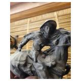 Cowboy on Horse Figurines (Lot of 2)