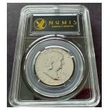 Slabbed 1956 Proof Franklin Half Dollar