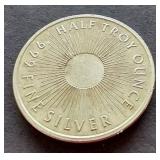 1/2 oz Silver Round