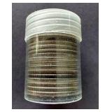 Full Tube of (20) 40% Silver Half Dollars
