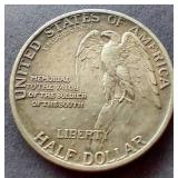 1925 Silver Stone Mountain Commemorative Half Dollar