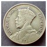 1933 New Zealand Silver Florin