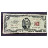 1953 Red Seal $2 Note