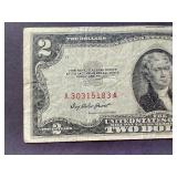 1953 Red Seal $2 Note