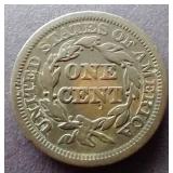 1845 Braided Hair Large Cent