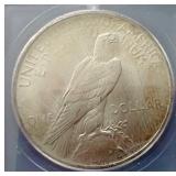 1923 Peace Dollar - ICG MS65