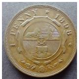 1898 South Africa 1 Penny