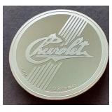 Chevrolet 1 oz Silver Round