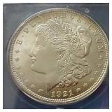 1921 Morgan Dollar - ICG MS65