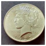 1923 Peace Dollar