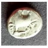 4th Century BC (!)  Greek Silver Hemidrachm - WOW