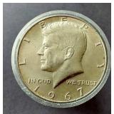 Full Tube of (20) 40% Silver Kennedy Half Dollars