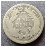 1876 Liberty Seated Dime