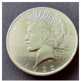 1922 Peace Dollar