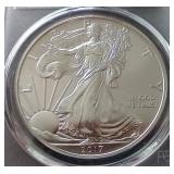 2017(W) American Silver Eagle - PCGS MS70