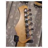1988 Harmony H80 Sunburst Fender Strat Style Guitar