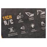 BRAND NEW 11 CHANNEL REMOTE CONTROL EXCAVATOR