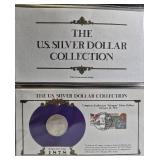 US Silver Dollar Collection with 3 Silver Dollars