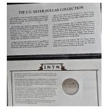 US Silver Dollar Collection with 3 Silver Dollars