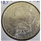 1883-O  Morgan Silver Dollar MS65