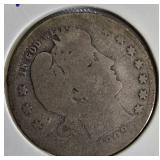 1909-S and 1911-S Barber Quarters.